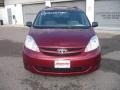 2009 Salsa Red Pearl Toyota Sienna LE  photo #2