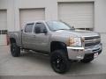 2008 Graystone Metallic Chevrolet Silverado 2500HD LTZ Crew Cab 4x4  photo #1