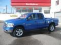 2007 Electric Blue Pearl Dodge Ram 1500 Big Horn Edition Quad Cab 4x4  photo #1