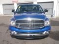 2007 Electric Blue Pearl Dodge Ram 1500 Big Horn Edition Quad Cab 4x4  photo #2