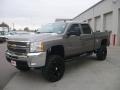 2008 Graystone Metallic Chevrolet Silverado 2500HD LTZ Crew Cab 4x4  photo #3