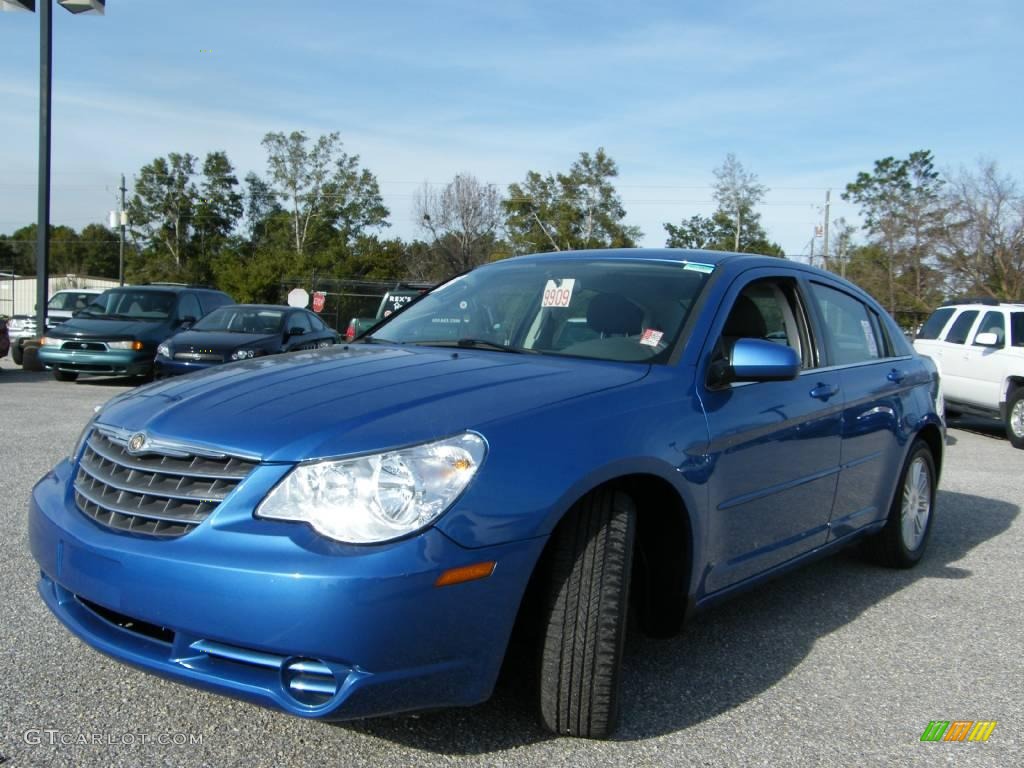 2008 Sebring Touring Sedan - Marathon Blue Pearl / Dark Slate Gray/Light Slate Gray photo #1