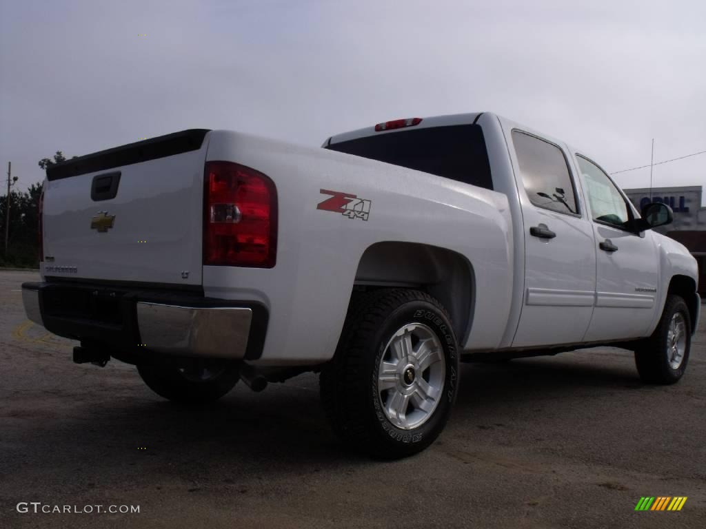 2009 Silverado 1500 LT Z71 Crew Cab 4x4 - Summit White / Ebony photo #6