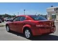 2008 Inferno Red Crystal Pearl Dodge Avenger SE  photo #3