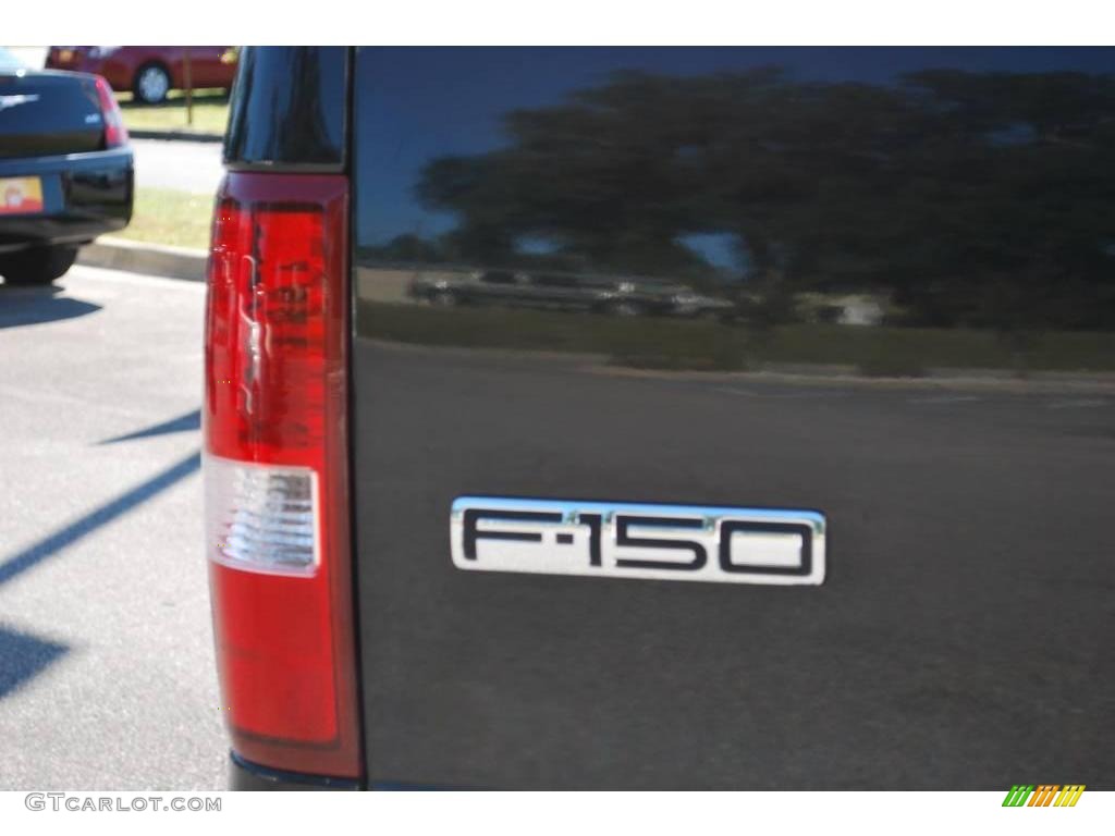 2005 F150 FX4 SuperCrew 4x4 - Black / Black photo #9