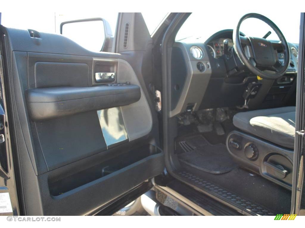 2005 F150 FX4 SuperCrew 4x4 - Black / Black photo #12