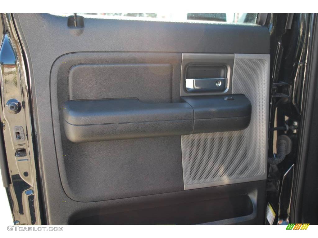2005 F150 FX4 SuperCrew 4x4 - Black / Black photo #22