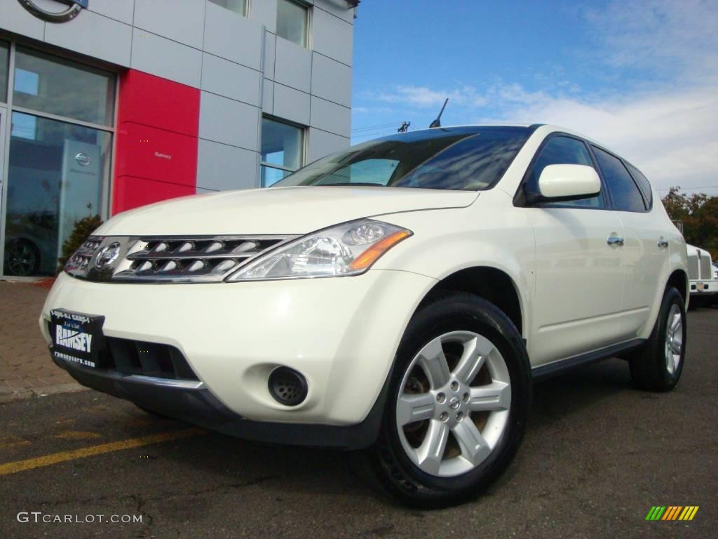 2006 Murano S AWD - Glacier Pearl / Cafe Latte photo #1