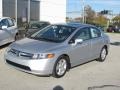 2007 Alabaster Silver Metallic Honda Civic EX Sedan  photo #2