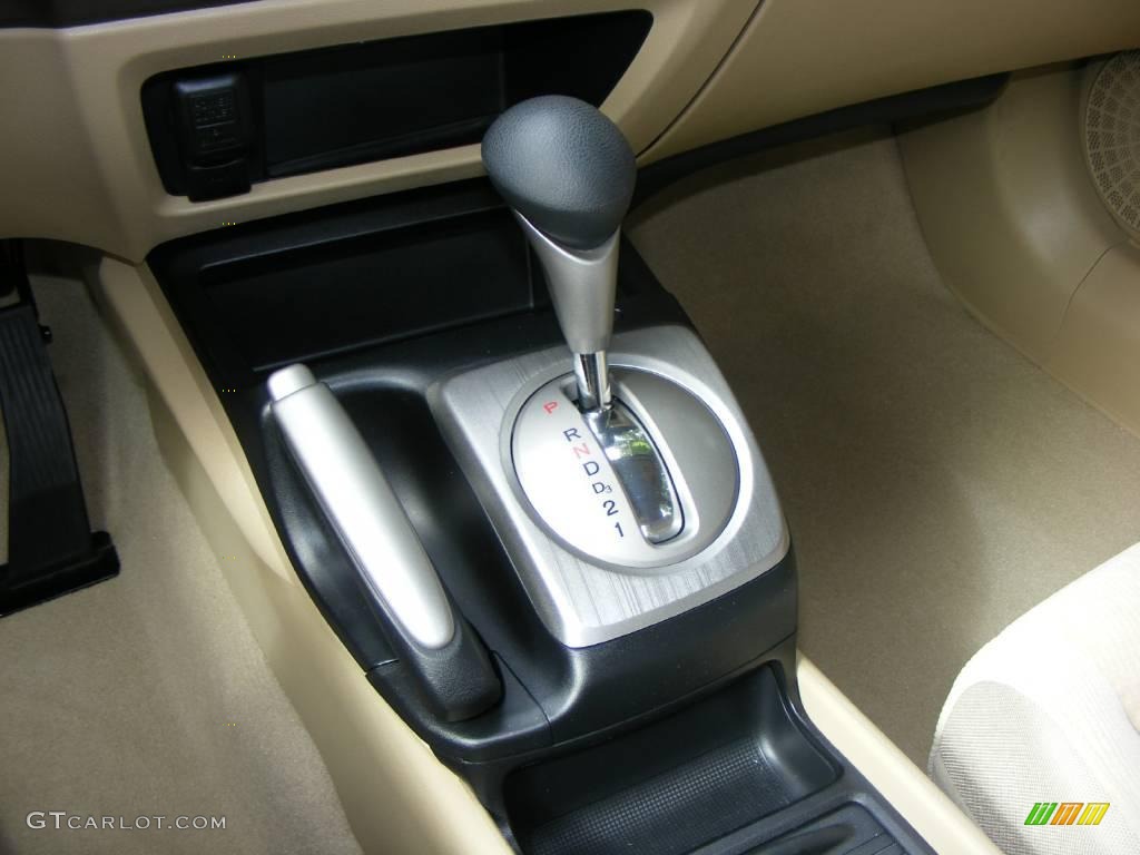 2007 Civic EX Sedan - Borrego Beige Metallic / Ivory photo #13