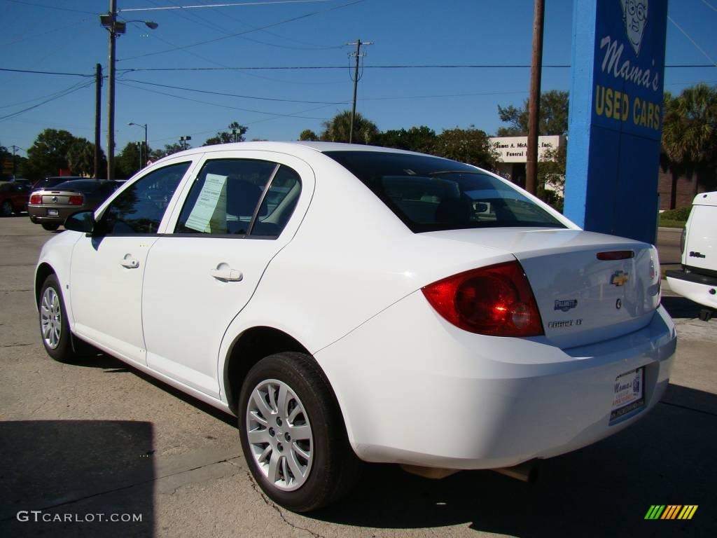 2009 Cobalt LT Sedan - Summit White / Ebony photo #6