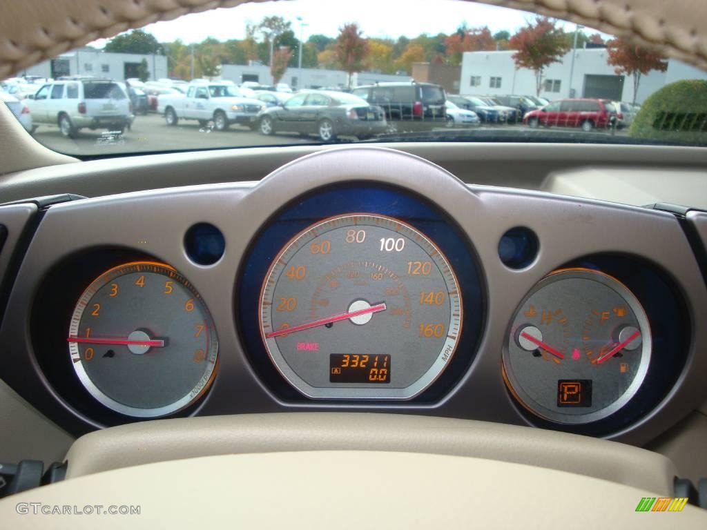 2006 Murano S AWD - Glacier Pearl / Cafe Latte photo #36