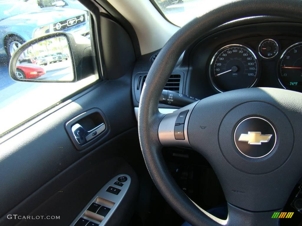 2009 Cobalt LT Sedan - Summit White / Ebony photo #13