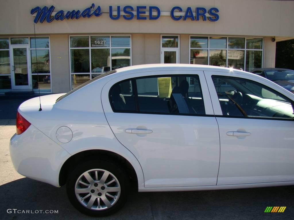 2009 Cobalt LT Sedan - Summit White / Ebony photo #22