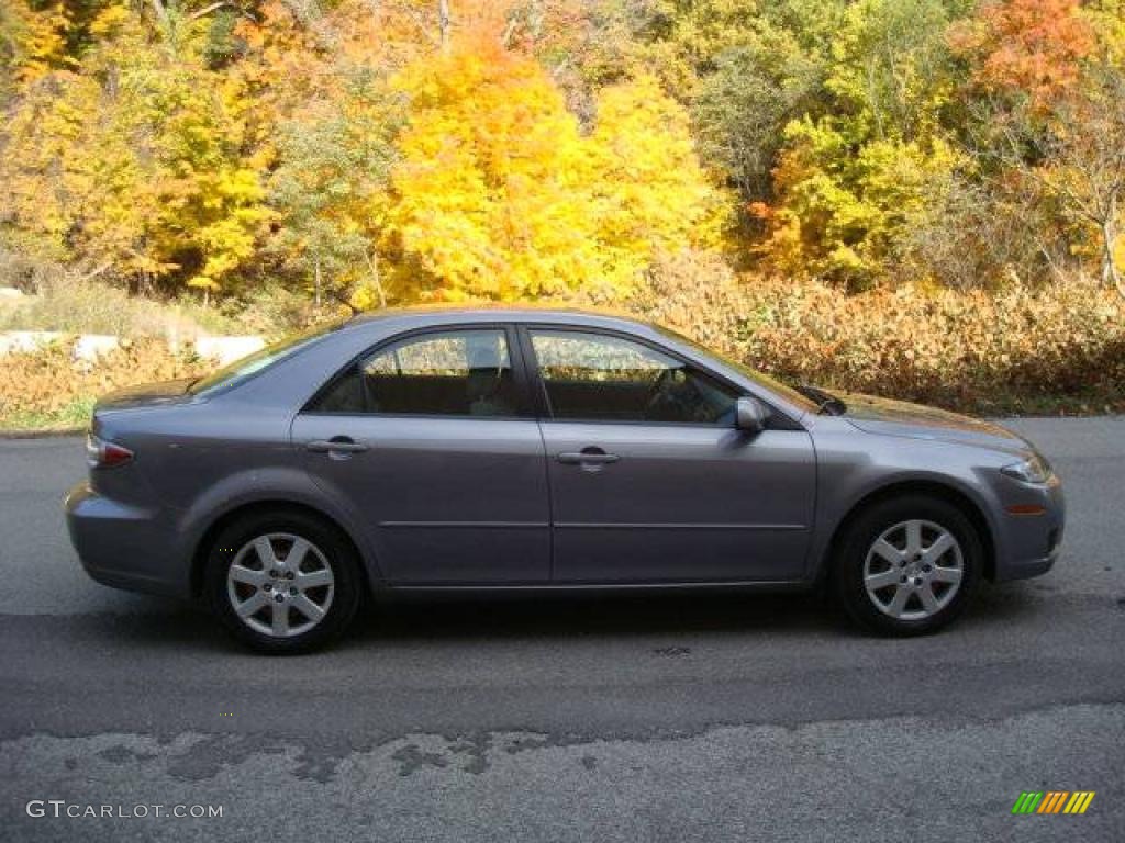 2007 MAZDA6 i Sport Sedan - Tungsten Gray Metallic / Gray photo #1