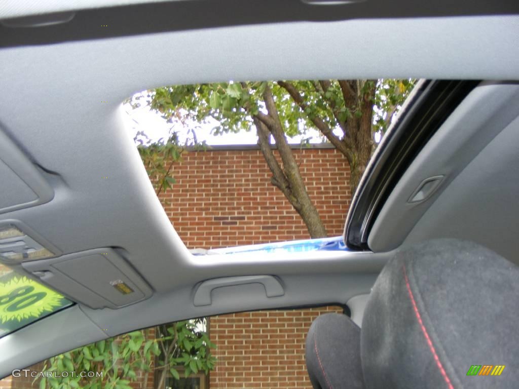 2008 Civic Si Sedan - Fiji Blue Pearl / Black photo #8