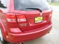 2009 Inferno Red Crystal Pearl Dodge Journey SXT  photo #23