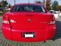 2009 Inferno Red Crystal Pearl Dodge Avenger SE  photo #4