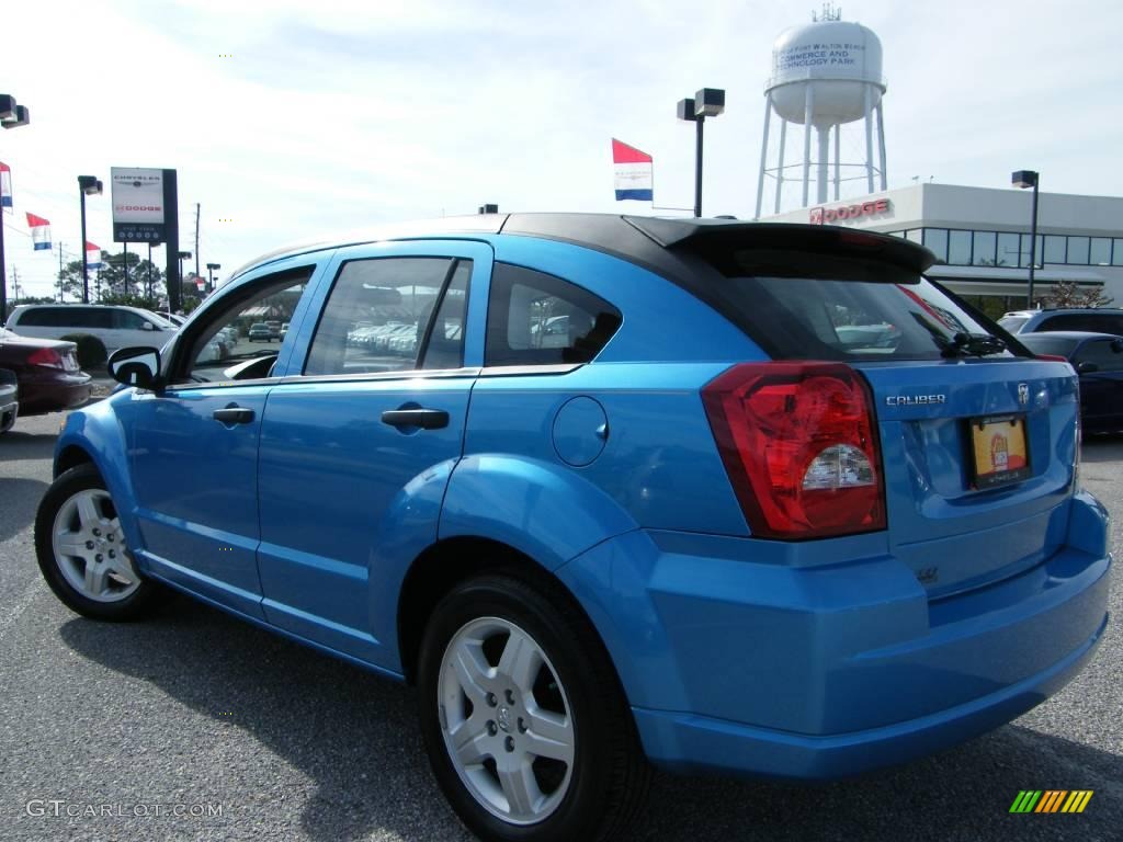 2008 Caliber SXT - Surf Blue Pearl / Dark Slate Gray photo #3