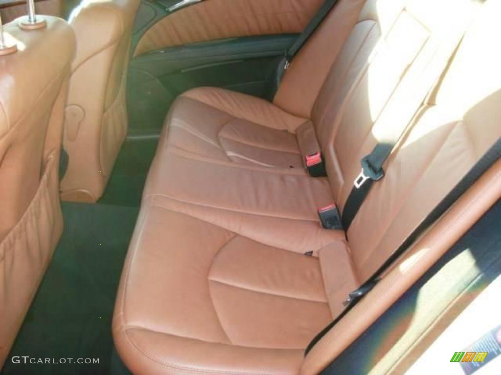 2008 E 350 Sedan - Arctic White / Cognac Brown/Black photo #8