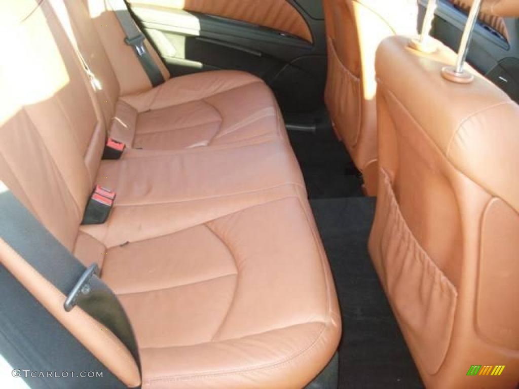 2008 E 350 Sedan - Arctic White / Cognac Brown/Black photo #10