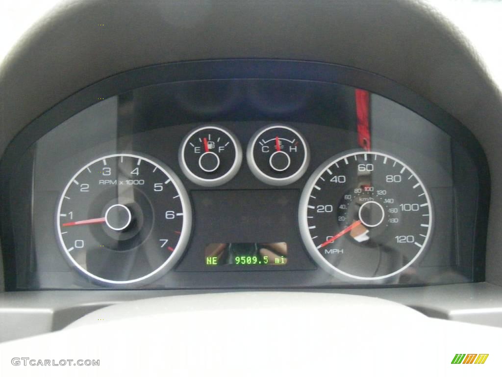 2009 Fusion SE - Smokestone Metallic / Camel photo #45