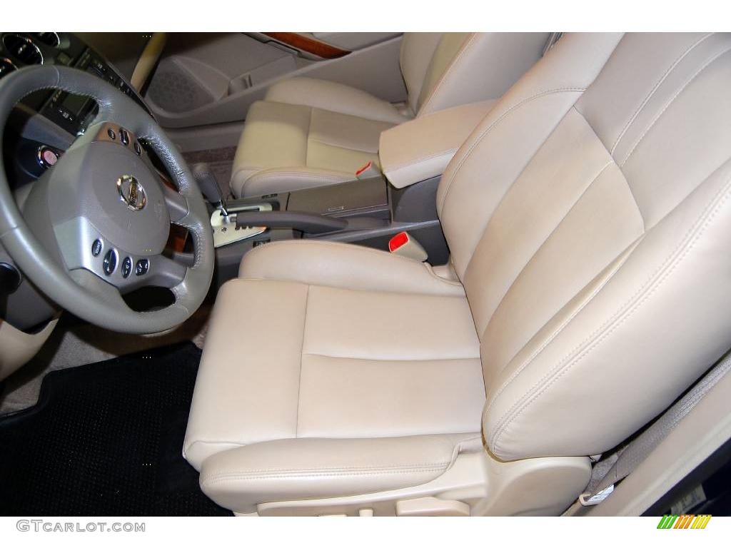 2008 Altima 2.5 S Coupe - Azure Blue Metallic / Blond photo #16