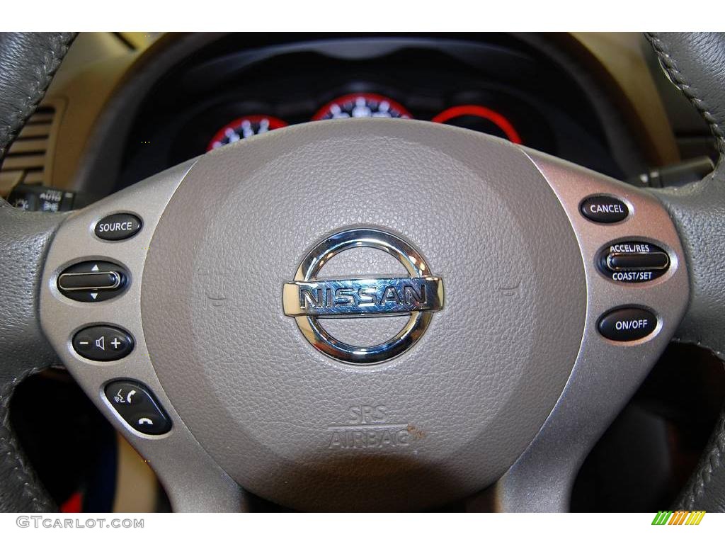 2008 Altima 2.5 S Coupe - Azure Blue Metallic / Blond photo #26