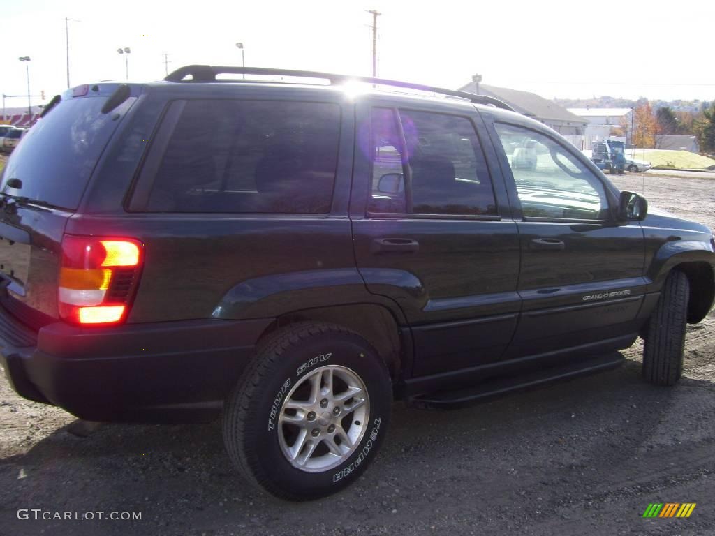 2004 Grand Cherokee Laredo 4x4 - Onyx Green Pearl / Dark Slate Gray photo #4