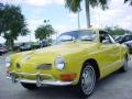 Canary Yellow - Karmann Ghia Coupe Photo No. 9