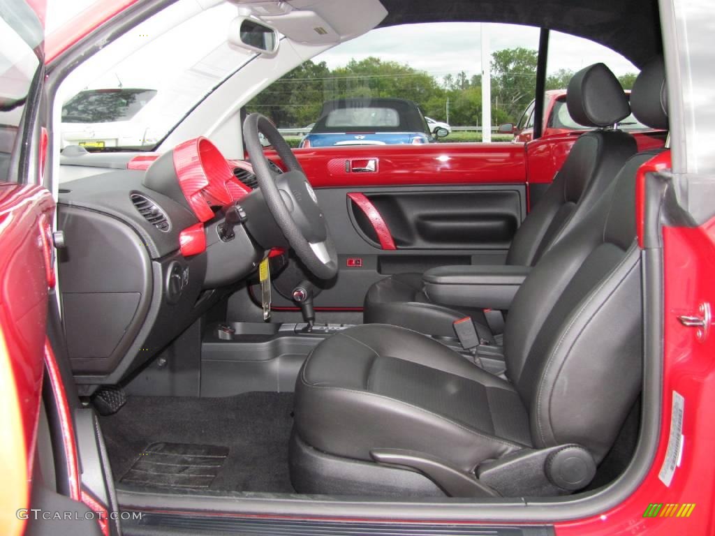2008 New Beetle S Convertible - Salsa Red / Black photo #9