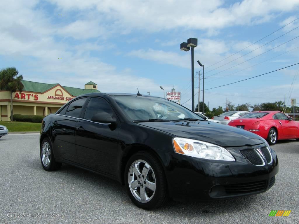 2005 G6 GT Sedan - Black / Ebony photo #7