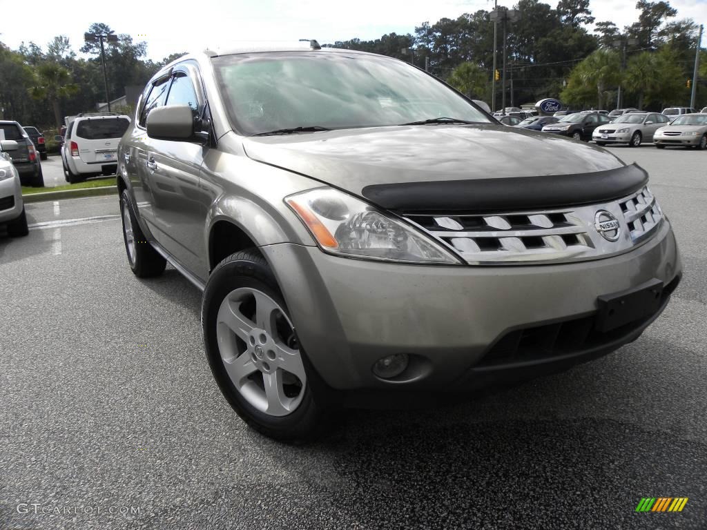 2004 Murano SL - Polished Pewter Metallic / Charcoal photo #1