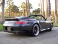 2004 Atlas Grey Metallic Porsche 911 Turbo Cabriolet  photo #30