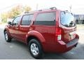 2008 Red Brawn Nissan Pathfinder S 4x4  photo #6