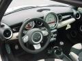 Ray Cream White Leather/Black Cloth 2009 Mini Cooper John Cooper Works Clubman Interior Color