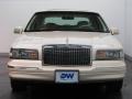 1995 Ivory White Pearl Lincoln Town Car Cartier  photo #8