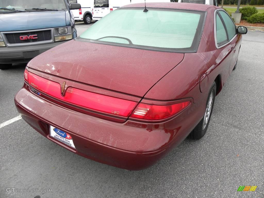 1998 Mark VIII LSC - Toreador Red Metallic / Light Prairie Tan photo #10