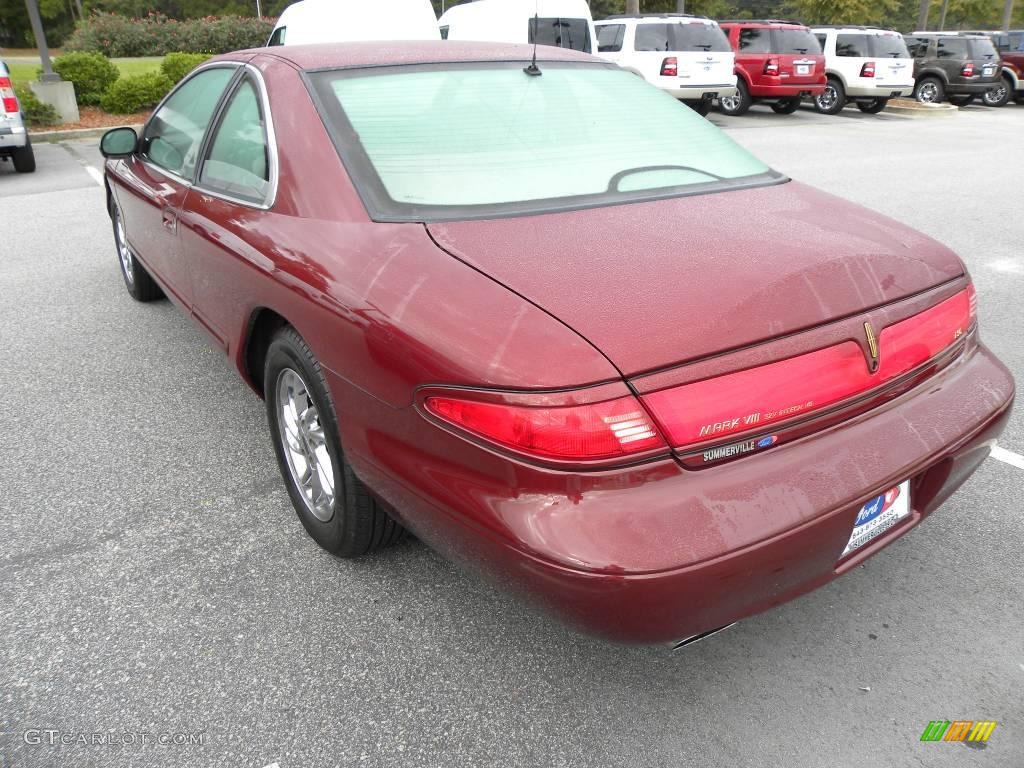 1998 Mark VIII LSC - Toreador Red Metallic / Light Prairie Tan photo #12
