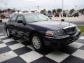 2004 True Blue Metallic Lincoln Town Car Signature  photo #4