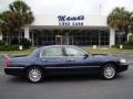 2004 True Blue Metallic Lincoln Town Car Signature  photo #33