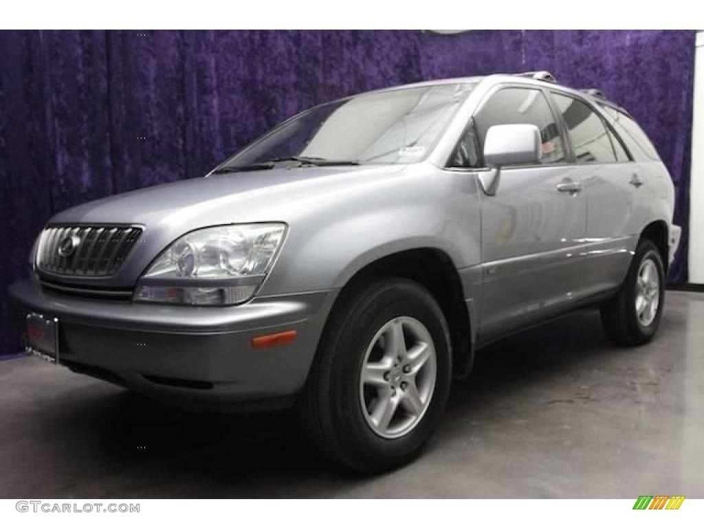 2001 RX 300 - Millennium Silver Metallic / Black photo #4