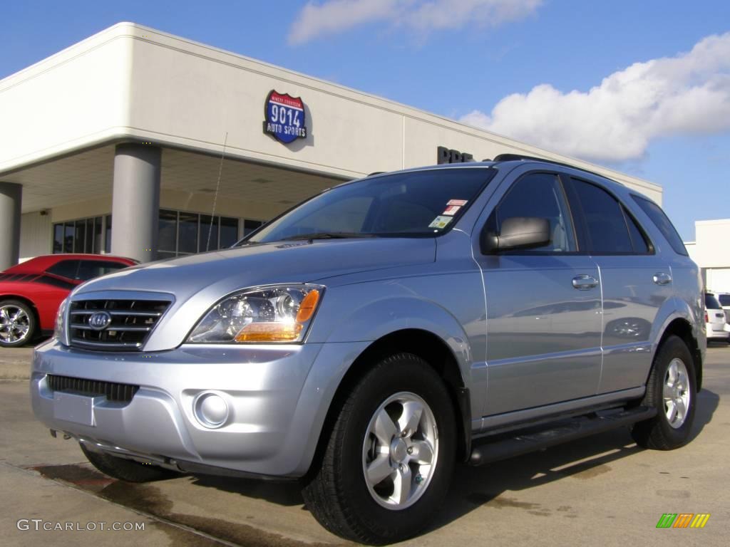 2008 Sorento LX - Ice Blue / Beige photo #1