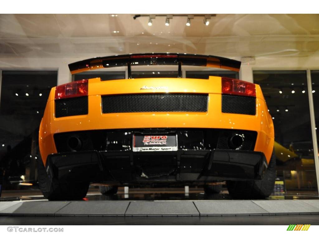 2008 Gallardo Superleggera - Giallo Midas / Nero Superleggera photo #16