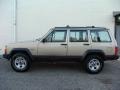 1994 Light Champagne Beige Metallic Jeep Cherokee Sport 4x4  photo #2