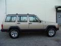 1994 Light Champagne Beige Metallic Jeep Cherokee Sport 4x4  photo #3