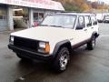 Stone White 1996 Jeep Cherokee Sport 4WD