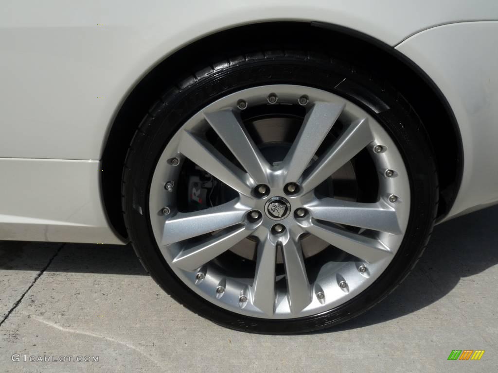 2010 XK XKR Convertible - Porcelain White / Caramel photo #6