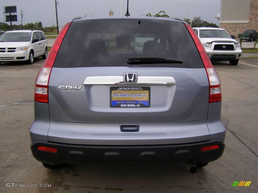 2007 CR-V EX - Glacier Blue Metallic / Gray photo #4