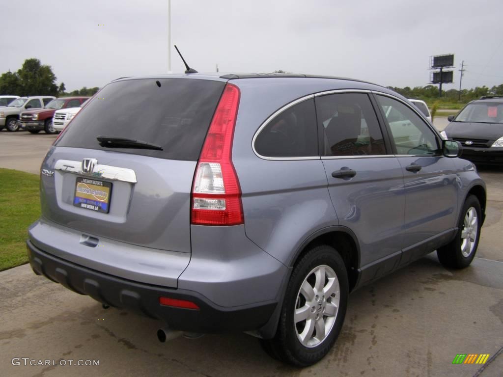 2007 CR-V EX - Glacier Blue Metallic / Gray photo #5